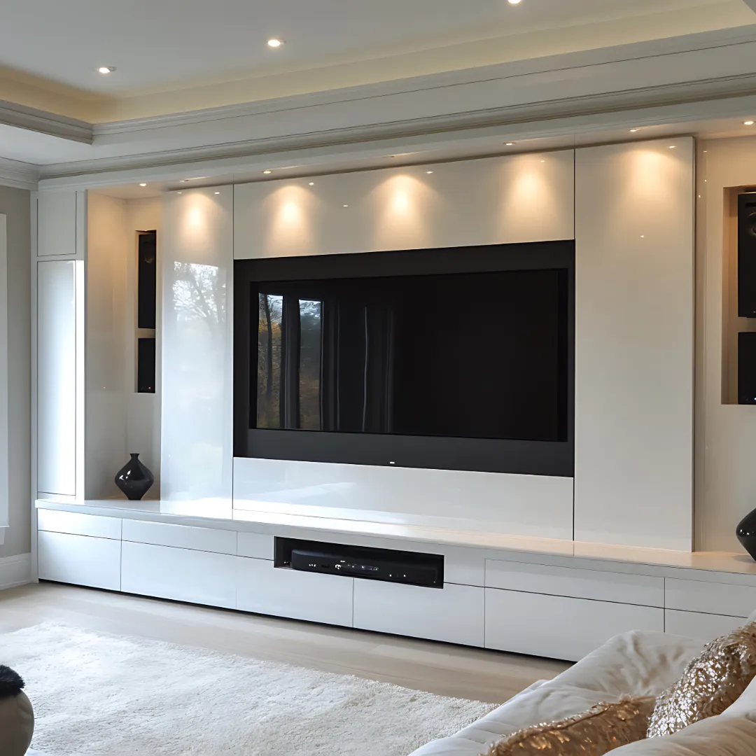 Modern Media Wall